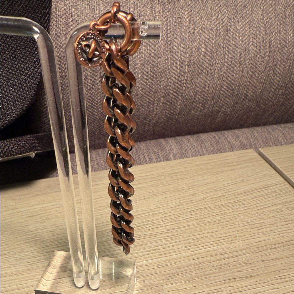 Chunky Copper Marc by Marc Jacob’s Chain Bracelet